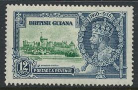 British Guiana SG 303 Mint Hinged  (Sc# 225 see details)  Silver Jubilee 1935