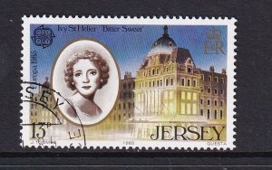 Jersey   #354  cancelled   1985  Europa  13p