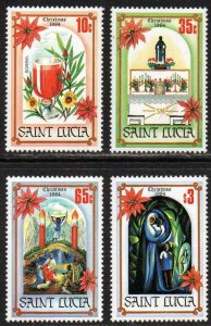 St. Lucia Sc #702-705 MNH