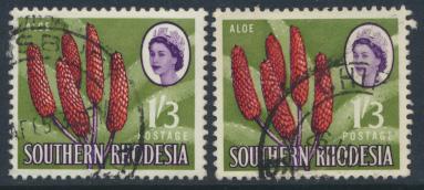 Southern Rhodesia  SG 100  SC# 103   Used Aloe