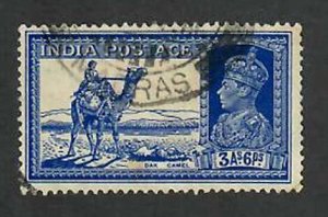 India;  Scott 157; 1937; Used