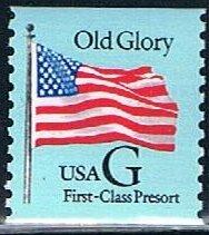 USA 2888, (25c) Old Glory, blue background, Stamp Venture...