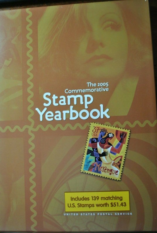 USPS 2005 stamp yearbook no stamps