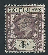 Fiji  ED VII  SG 109  VFU