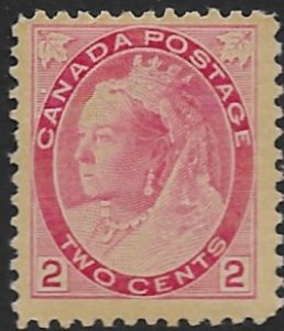 Canada 77a  1898  2 cent fine mint nh  ty II