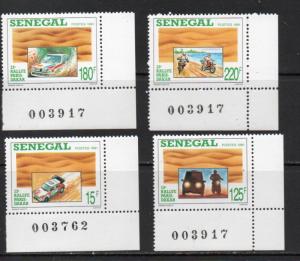 Senegal 910-913 MNH