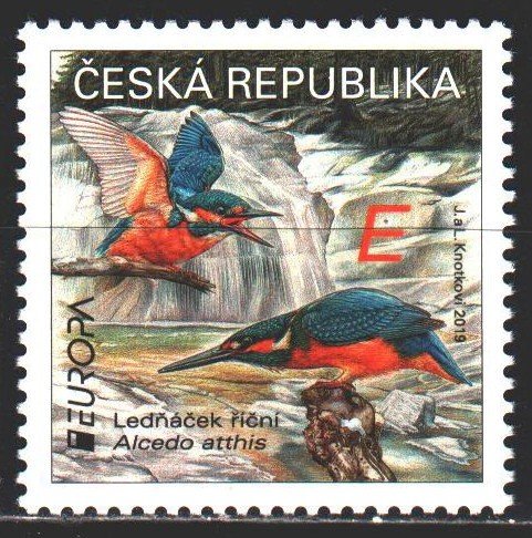 Czech Republic. 2019. 1024. Birds, Europe sept. MNH.