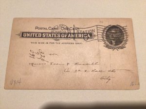 United States Chairs Rushed & Re- Rushed  & Cane sold 1902 postal card 66906