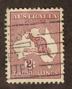 AUSTRALIA SC# 206 F-VF U 1945