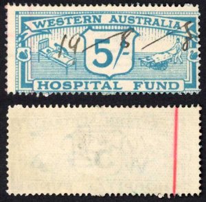 Western Australia 5/- Turquoise Hospital Fund BF11