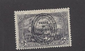 Allenstein, 28, German Stamps 1906-20 Overprinted Single, **Hinged**