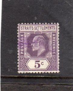 Malayia Straits Settlement  King Edward Vll used