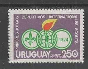 1974 Scout Uruguay Baden Powell  