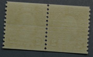 United States #599 NH Line Pair VF-XF