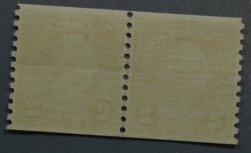 United States #599 NH Line Pair VF-XF