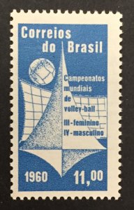 Brazil 1960 #912, Volleyball, MNH.