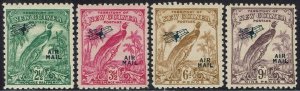 NEW GUINEA 1932 UNDATED BIRD AIRMAIL RANGE TO 9D