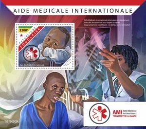 Togo - 2019 International Medical Help (AMI) - Stamp Souvenir Sheet - TG190508b