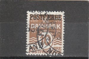 Denmark  Scott#  Q2  Used  (1930 Parcel Post)