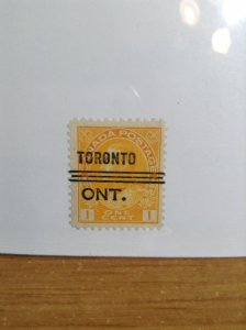 Canada  #  12-105  Toronto