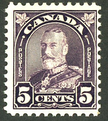 CANADA #169 MINT OG LH