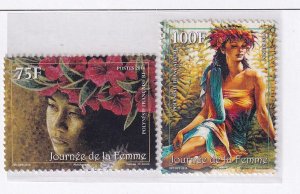 French Polynesia 2014 - Women's Day  - MNH set   # 1123-1124