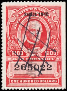 U.S. REV. DATED REDS R508  Used (ID # 112128)