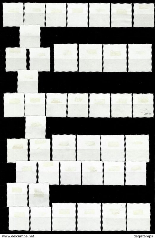 Hong Kong 1987 / 1991 ☀ Queen Elizabeth II VF Used collection ☀ VF Used