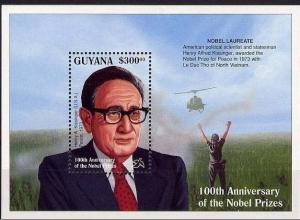 GUYANA SHEET NOBEL PRIZE 