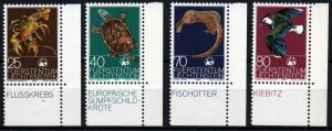 Liechtenstein # 583 - 586 MNH