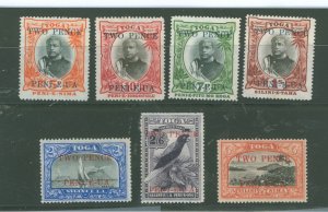 Tonga #63-69 Unused Single (Complete Set)