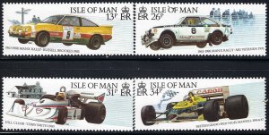 Great Britain Isle Of Man 359-62 MNH CARS A1101