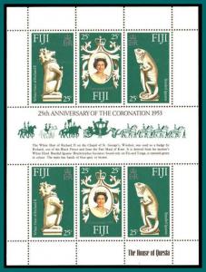 Fiji  1978 Coronation, MS, MLH 