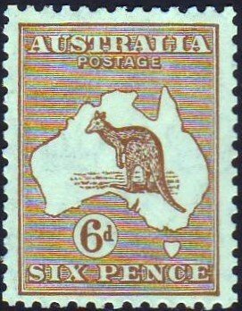 Australia Sc#96, SG107 1929 MINT.