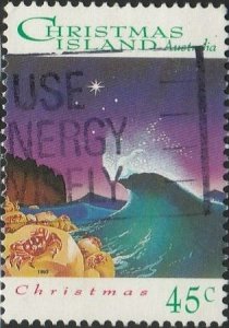 Christmas Island, #355 Used From 1993