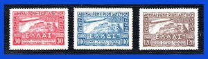 1933 - Grecia - Zeppelin - Scott n C 5 / C 7 - MLH - lujo - GR- 18 - 01