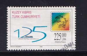 Turkish Republic of Northern Cyprus  #488 used  1999 UPU