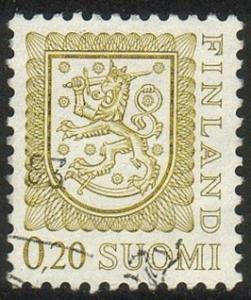 Finland#556 - Coat of Arms - Used 