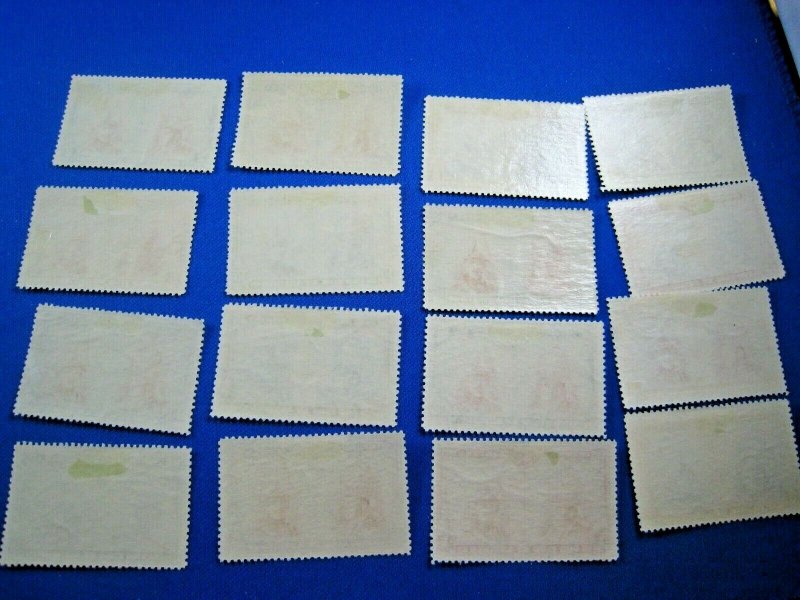 SPAIN  1928  -  SCOTT # B74-B105       MH