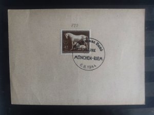 Germany 1944 ,Brown belt stamps