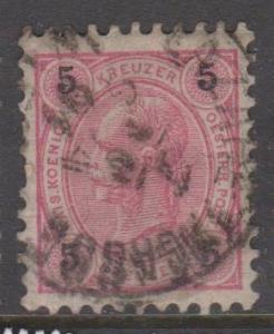 Austria Sc#54 Used