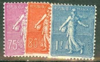 KZ: France 138-154 mint (138-9,143,147,150 NH) CV $464; scan shows only a few