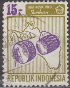 Indonesia Scott #718 1967 Used