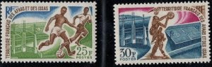 AFI SC #315-6 MNH 1967 Soccer CV $7.50