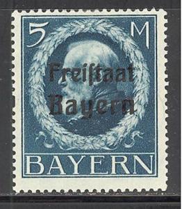 German States - Bavaria - 209 mint hinged SCV $ 1.10 (RS)