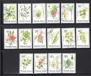 Norfolk Island #323-338 VF  Used   ....    4440076