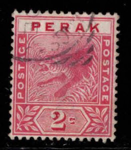 MALAYA Perak Scott 43 Used 1892 Tiger  stamp