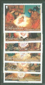 Gibraltar #918-23 Mint (NH) Single (Complete Set)