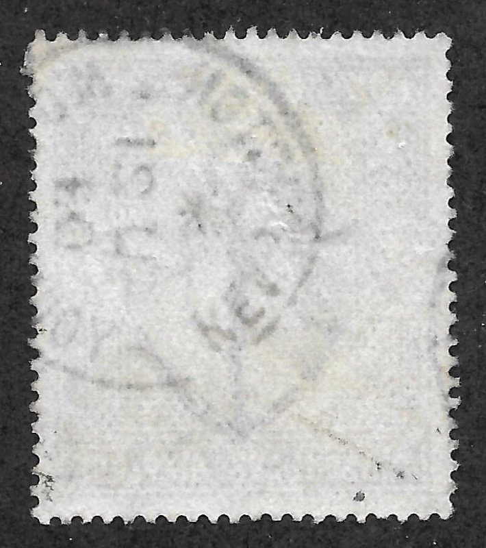 Doyle's_Stamps: 1911 King Edward VII Scott #139 Jumbo Postmarked Kensington