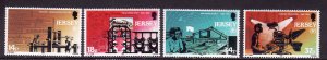 Jersey-Scott#540-3-unused NH set-UNESCO World Literacy Ye